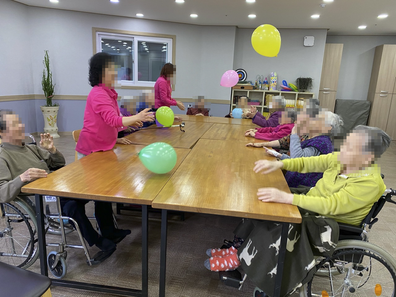 여가프로그램 - 풍선배구