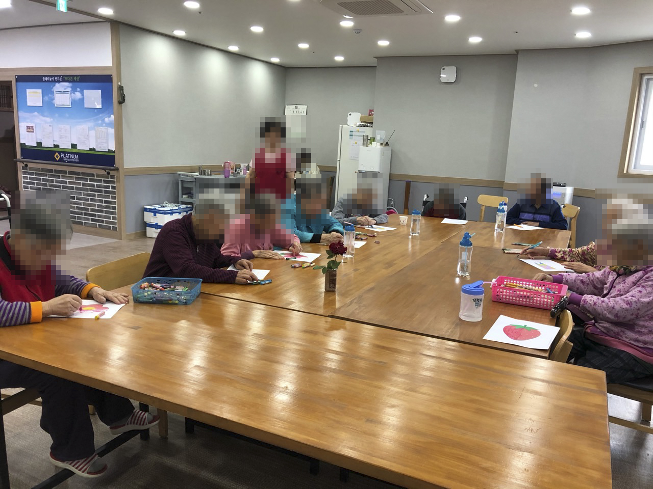 인지프로그램 - 반쪽 그림그리기